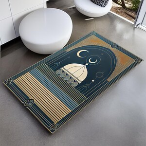 Personalize Prayer Mat,Prayer Rug,Prayer Rug For Muslim,Islamic Prayer Rug,Gift For Muslim,Prayer Mat,Turkish Prayer Rug,Janamaz,Modern Rug