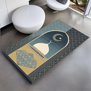 Prayer Rug for Muslim,Eid Gift,Prayer Mat,Turkish Prayer Rug,Eid Mubarek,Prayer Rug,Custom Prayer Rug,Janamaz ,Modern Rug,Gift For Muslim
