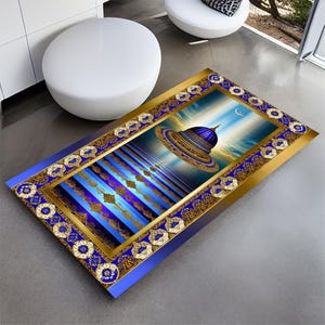 Prayer Rug,Personalized Prayer RugPrayer Mat,Prayer Rug for Muslim,Gift For Muslim,Soft Padded Thick Muslim Prayer Rug,Turkish Prayer Rug