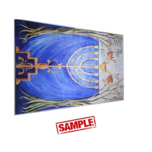 Christian Prayer Rug: Gold Ornate Cross Design, Sacred Home Decor, Luxury Spiritual Floor Mat, Orthodox Christlicher Gebetsteppich immagine 7