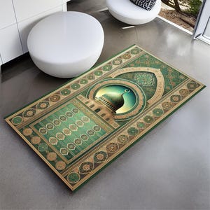 Prayer Rug,Personalized Prayer Rug,Prayer Rug for Muslim,Gift For Muslim,Soft Padded Thick Muslim Prayer Rug,Prayer Mat,Turkish Prayer Rug