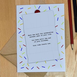TaskMaster Themed Birthday Card: Fun Celebration Greetings
