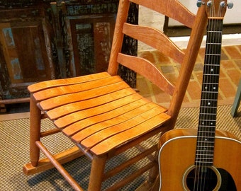 Armless Rocking Chair