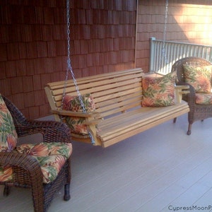 5 ft. Cypress Porch Swing FREE SHIPPING image 3