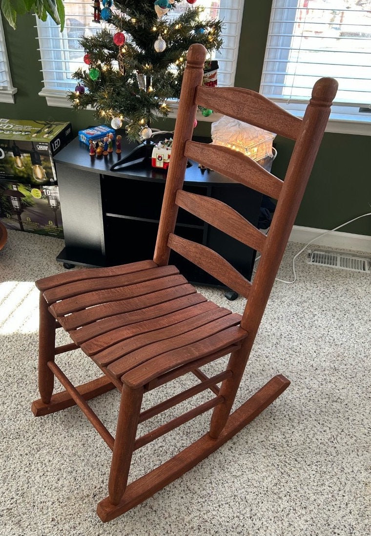 Armless Rocking Chair Etsy Australia