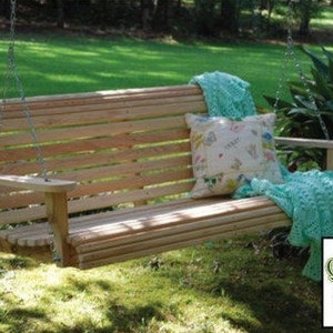 5 ft. Cypress Porch Swing FREE SHIPPING image 1