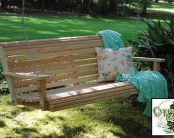 5 ft. Cypress Porch Swing (FREE SHIPPING)