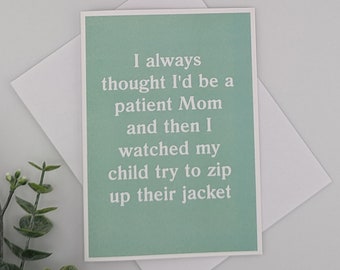 Mom Card - jacket - your color choice