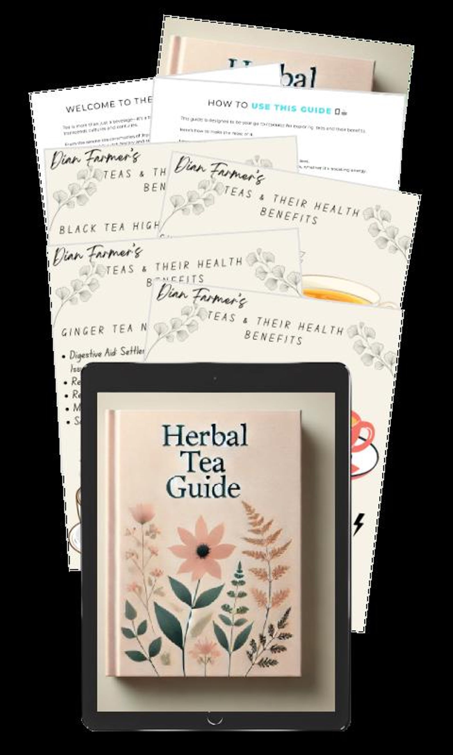 Herbal Tea Benefits Chart Printable Tea Guide (digital Download) Etsy