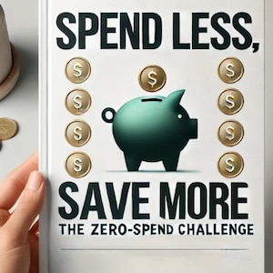 Zero Spend Challenge Printable: Money Saving Guide (PDF Pattern)