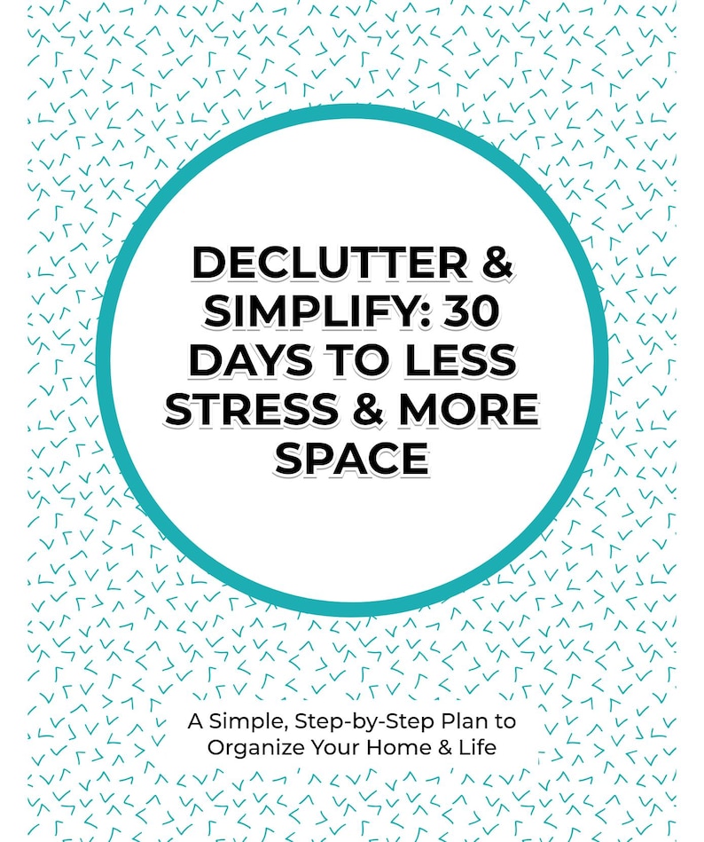30-day Declutter Challenge | Printable Home Organization Guide ...