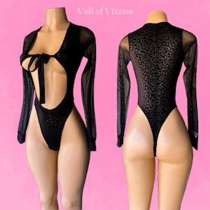 Bottlegirl bartender hookah girl outfit exoticwear exotic dancewear stripper outfit rave and festival outfit cheetah bodysuit