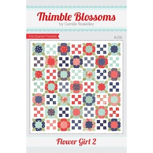 Flower Girl 2 pattern by Thimble Blossoms - Fat Quarter friendly