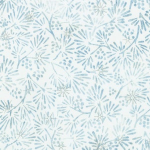 Robert Kaufman Metallic Batik 22070-303 - from the Winter Wonderland Collection - Evening Colorway