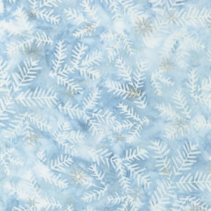 Robert Kaufman Metallic Batik 22069-245 - from the Winter Wonderland Collection - Evening Colorway