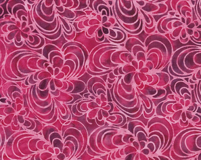 Batik Funky Island Batik 122343869 - Funky Flowers on Pink - From the Love and ...