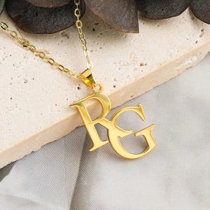 Colar de letras personalizado, joias personalizadas, joias personalizadas feitas à mão, presente para ela, colar com nome do alfabeto, inicial de prata esterlina