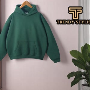 Thick Fleece Hoodie | Oversized Winter Pullover | Unisex Streetwear Sweatshirt | Warm Casual Outerwear | Cozy Basic Outwear