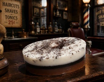 Old Time Barbershop , gentlemen's soap , handmade soap , Artisan
