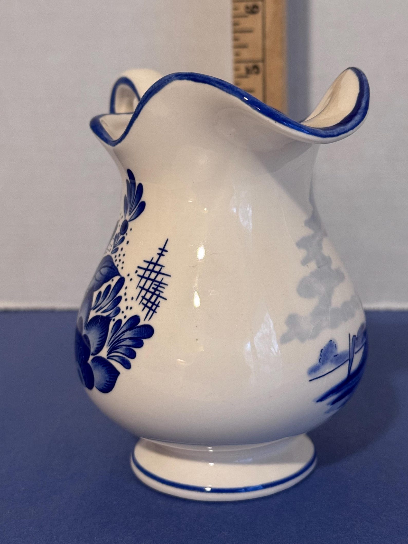 Mini Delft Blue Pitcher From Holland - Etsy