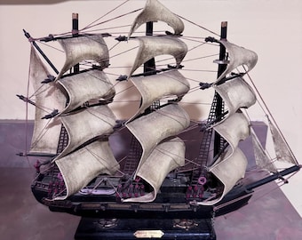17” Model Ship “fragata Española” 1780 - Etsy