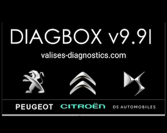 Software VM del fabricante DIAGBOX 9.91 PSA