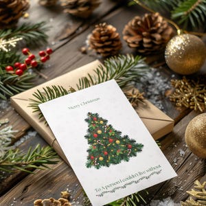 Weihnachtskarten-Packung | Packung mit 5 Karten, saisonale Karten, festliches Kartenpaket, handgefertigte Weihnachtskarten, frohe Weihnachten, Weihnachtskartenset