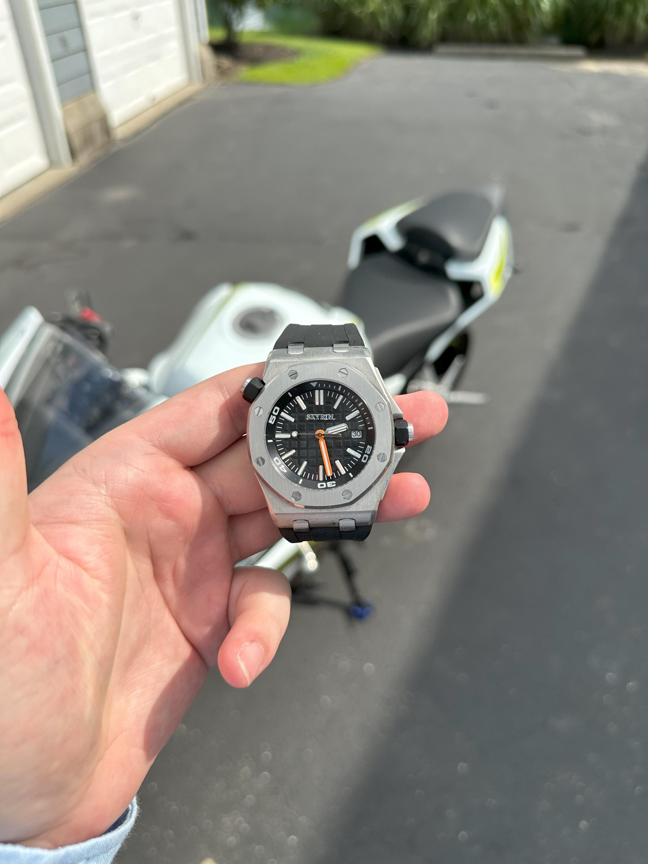 カスタムウォッチ NH35 MOD 腕時計 自動巻 タイプS 1円〜 SEIKO MOD