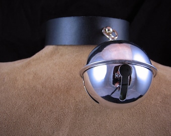 Huge Silver Bell Collar