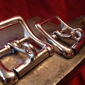 Locking buckle add-on for Leather Collars and Cuffs