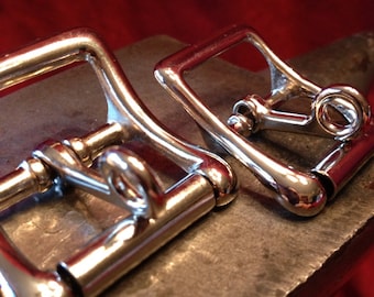 Locking buckle add-on for Leather Collars and Cuffs
