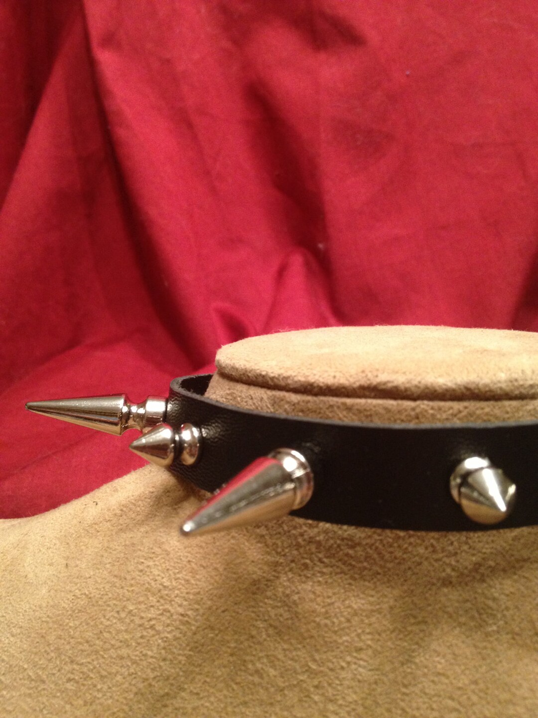 Spiked Collar 1 and 1/2 Spikes Etsy