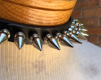 Fully Spiked Bondage Collar