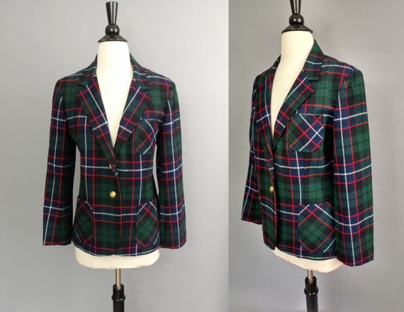 vintage 70s blazer || 1970s blazer || preppy navy