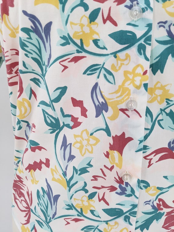 vintage 90s floral blouse | 1990s Hastings & Smit… - image 6