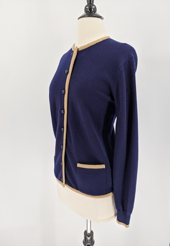 vintage 80s Aquascutum of London cardigan | 1980s… - image 6