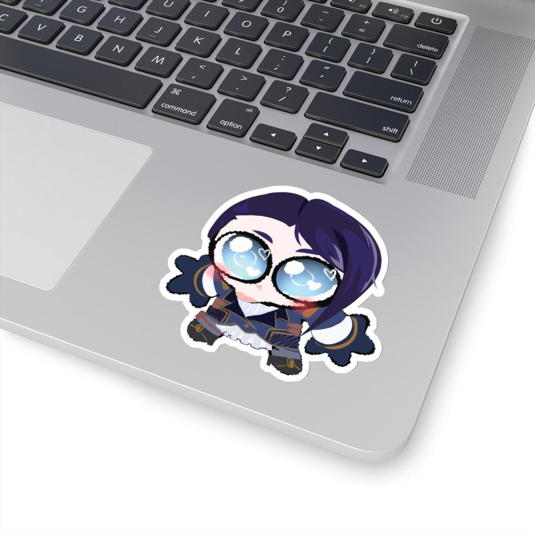 Dictator Caitlyn Arcane Meme Sticker - Vinyl Decal, Cute Water Bottle