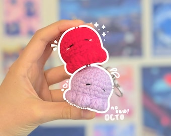 NO SEW Mini October Keychain Crochet Pattern