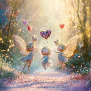 Fairycore Digital Art Print – Ethereal Fantasy Illustration, Dreamy Printable Design, Whimsical Wall Art, PNG File for DIY Projects