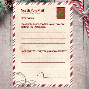 Carta a Papá Noel descarga digital