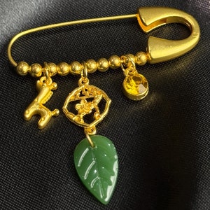 18K gold plated Baby Pin | baby shower gift | pregnancy safety pin