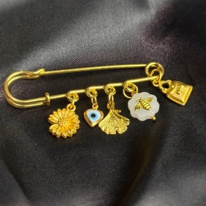 18K gold plated Baby Pin | baby shower gift | pregnancy safety pin