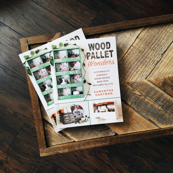 Wood Pallet Wonders / pallet wood projects, diy crafts, diy book, woodworking gifts, woodworking projects, gift for crafter, how to books