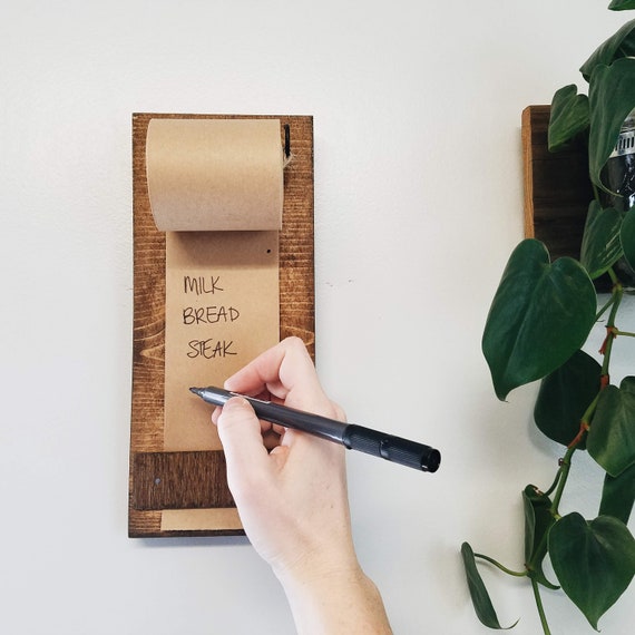 Rustic Memo Board Paper Included-reclaimed Wood Memo Board-message Board-farmhouse  Memo Board-to Do List Kitchen Organizer 
