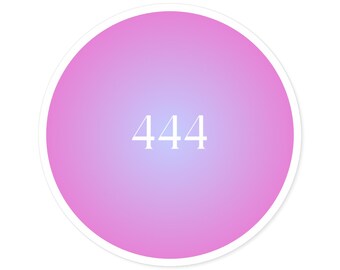 Naklejka z numerem anioła, naklejki na laptopa, naklejki z aurą, modne naklejki, numer anioła, naklejki słodkie, pakiet naklejek