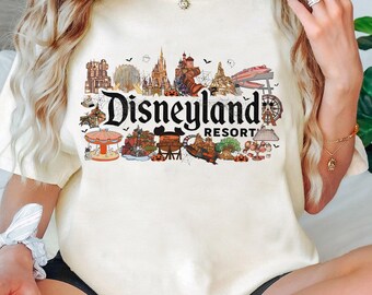 Disneyland Resort Halloween 2025 Shirts, Halloween Familienausflug Shirt, Epcot Halloween T-Shirt, Disney Halloween Shirt, Disneyland Halloween T-Shirt