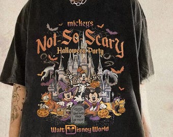 Disney Micky und Freunde Halloween Shirt, Mickeys nicht so beängstigend Party Shirt, Halloween 2025 Shirt, Disney Halloween Shirt, Halloween Party