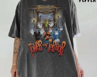 【古着】Tower of Terror Tシャツ Disney(ディズニー) / 90s/TOWER OF TERROR/タワーオブテラー/Tシャツ