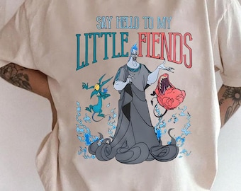 Hades Say Hello to My Little Friends T-shirt, Hercules Villains Hades Shirt, Disney Hades Shirt, Greek Mythology Hades Tee, Disney Trip Tee