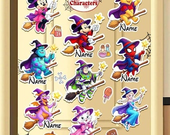Customize Halloween Witch Disney Family & Cruise Ship Stateroom Door, Halloween Family Cruise Trip 2026, Cruise Line Ship Name Door Magnets